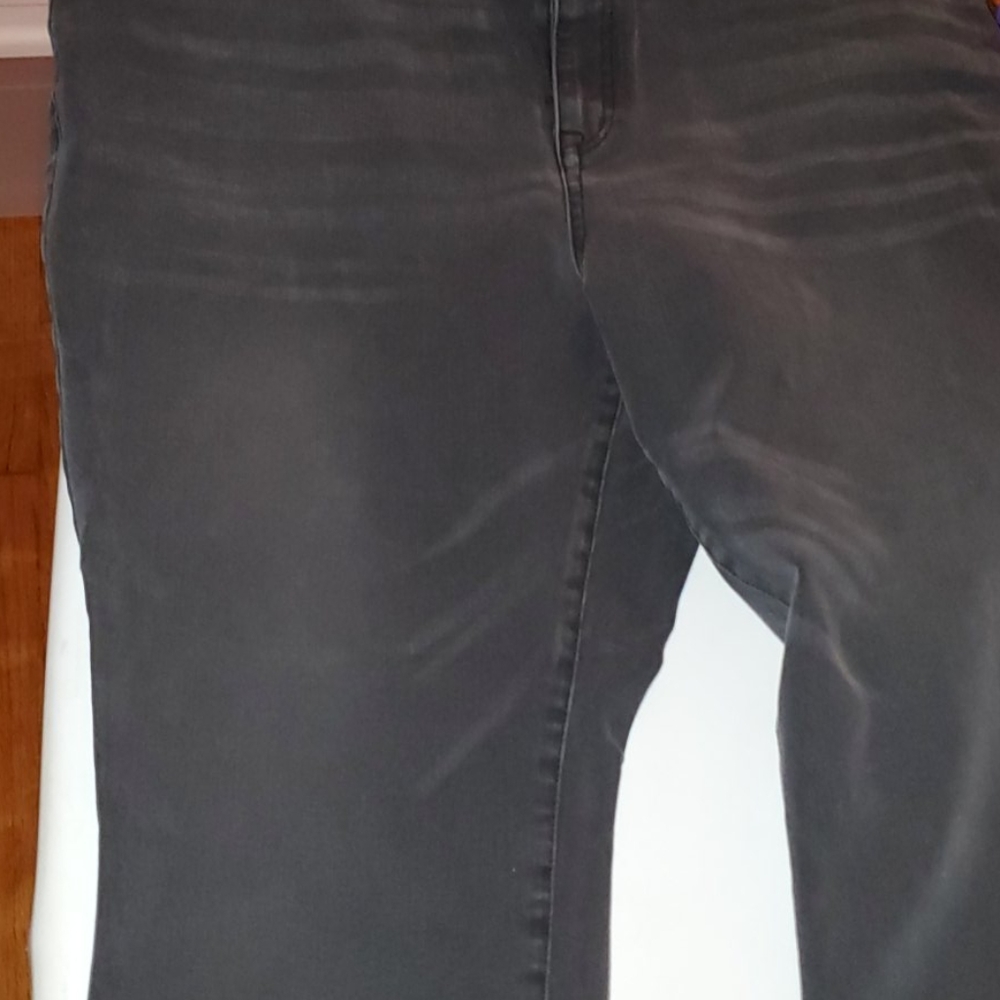 Distressed jeans